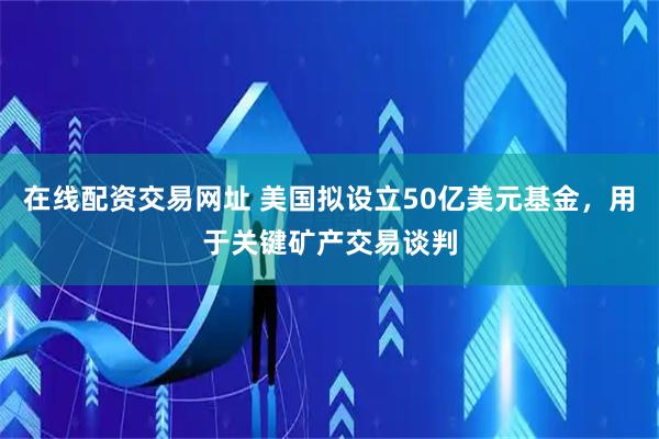 在线配资交易网址 美国拟设立50亿美元基金，用于关键矿产交易谈判